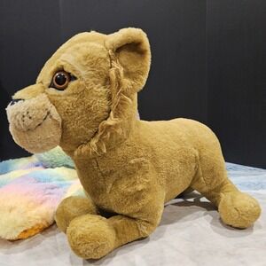 Disney The Lion King Simba Plush 18" Large 2019 Live Action Style Stuffed Animal